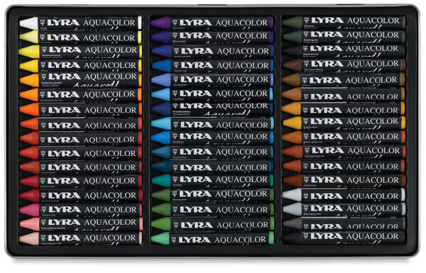 Lyra Aquacolor Water Soluble Crayons • PAPER SCISSORS STONE