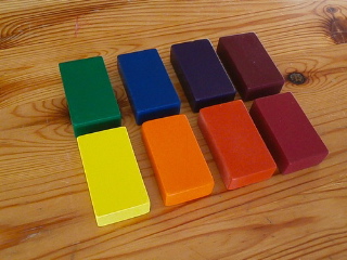 Stockmar Beeswax Crayons - BULK packed 12 colors - STICK or BLOCK