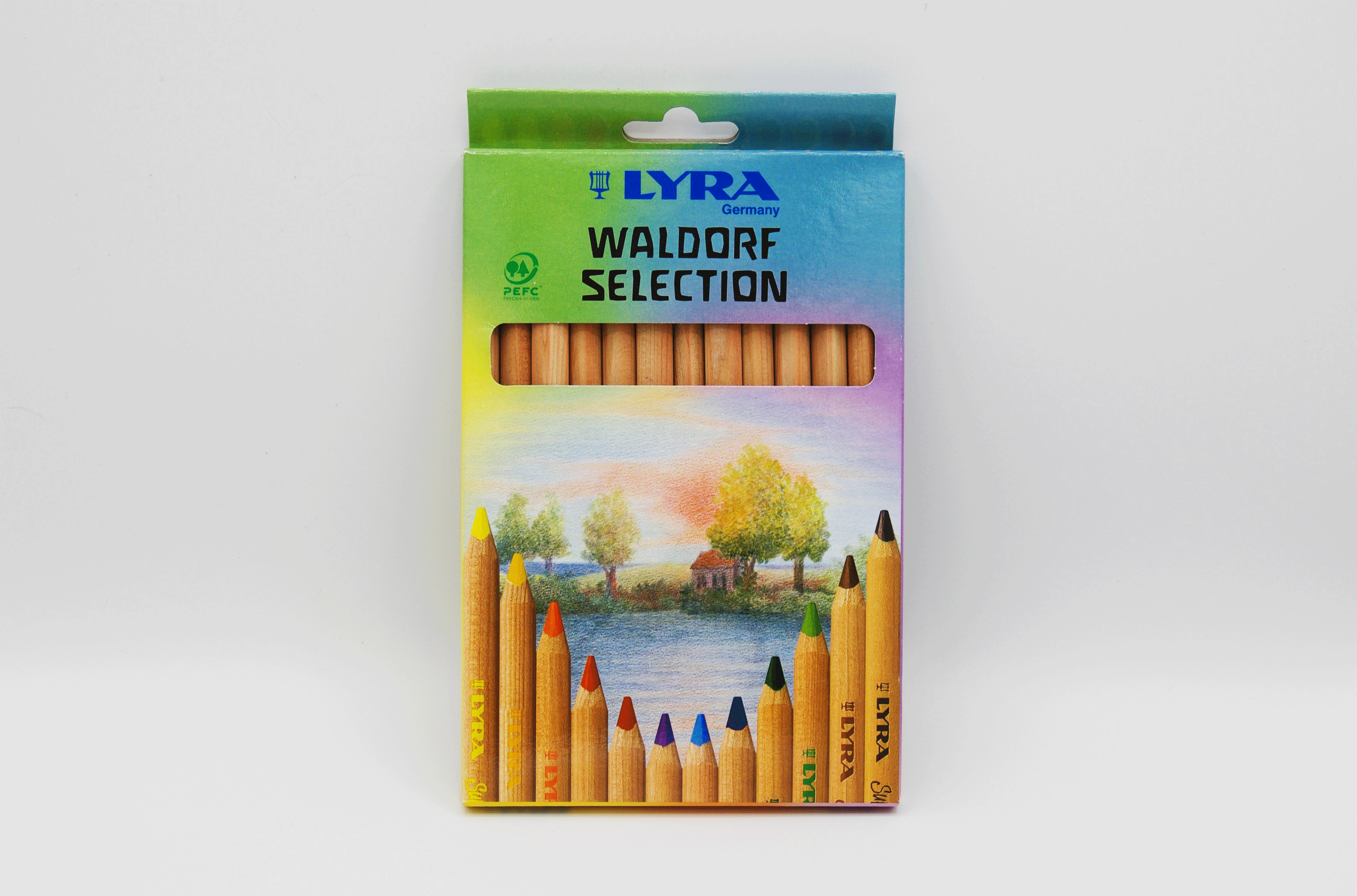 Lyra Color Giants 12 Assorted Colored Pencils • PAPER SCISSORS STONE
