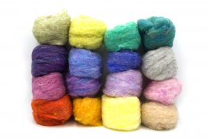 Needle felted supplies wool felting Gray wool Roving for felting short –  Feltify