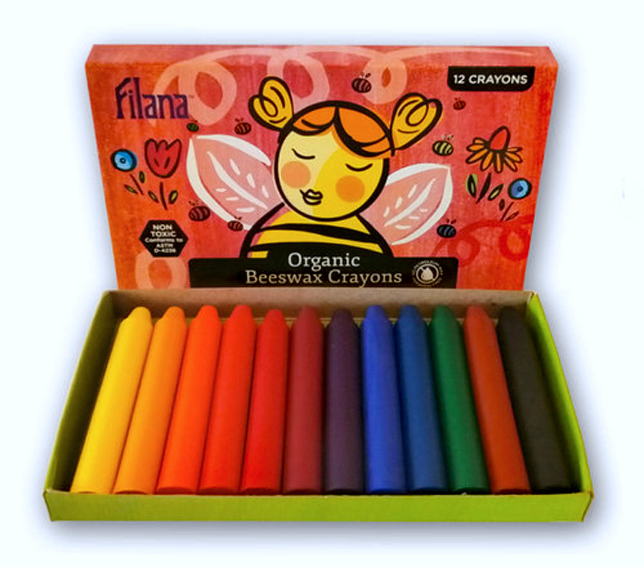 Skin Tone Block Crayons, Filana Organic Beeswax - Alder & Alouette